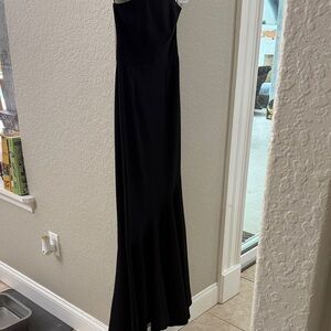 Topshop Black Maxi Dress